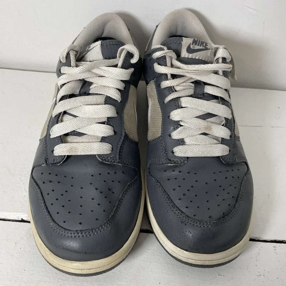 Nike Dunk Low CL 'Dark Grey‎ White Silver', women's size 9 | 317815-012 | 2009